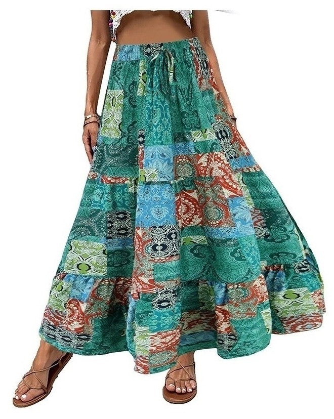 TROPICAL LONG SKIRT