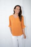 LINA LINEN TOP