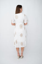 PANEL FLOWER DRESS
