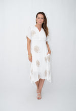 PANEL FLOWER DRESS