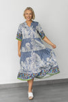 JUNGLE TIERED DRESS