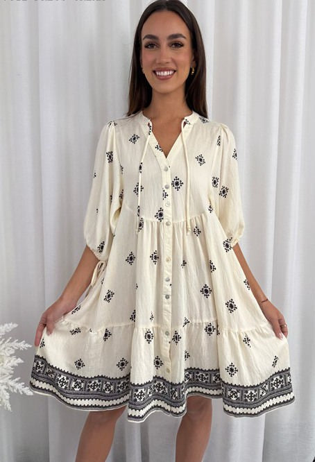YOKE DRESS