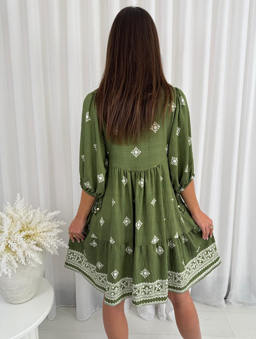 YOKE DRESS