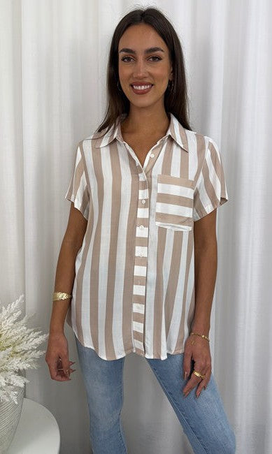 CLASSIC STRIPE SHIRT