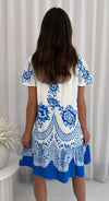 MIRAGE PAISLEY DRESS