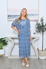 SIENNA LEOPARD SILK DRESS