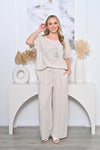 LYNETTE ITALIAN LINEN PANT