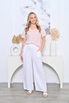 LYNETTE ITALIAN LINEN PANT