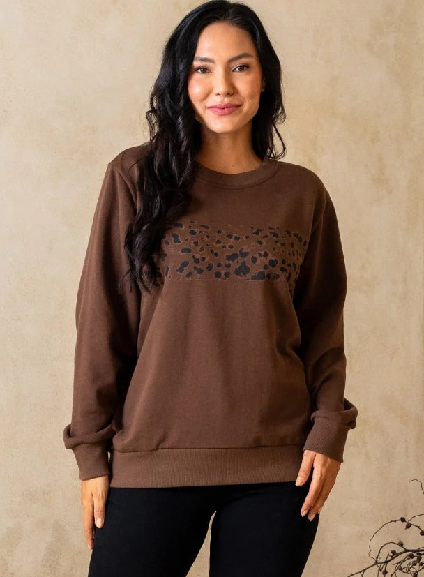 ANIMAL COTTON SWEATER