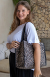 CHEETAH PRINT TOTE