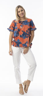 ARASHI FRILL TOP