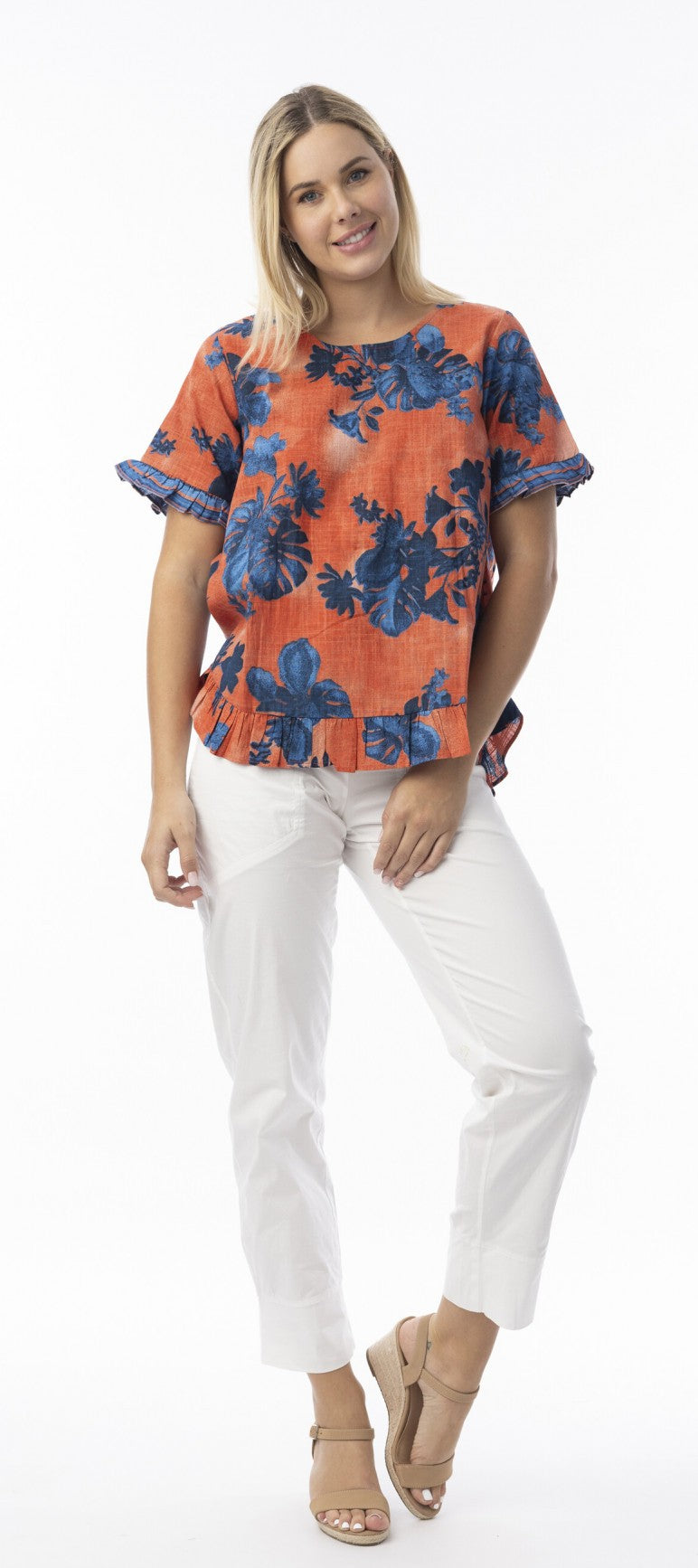 ARASHI FRILL TOP
