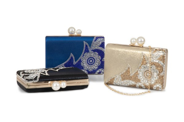 BAGUETTE JEWEL EVENING BAG