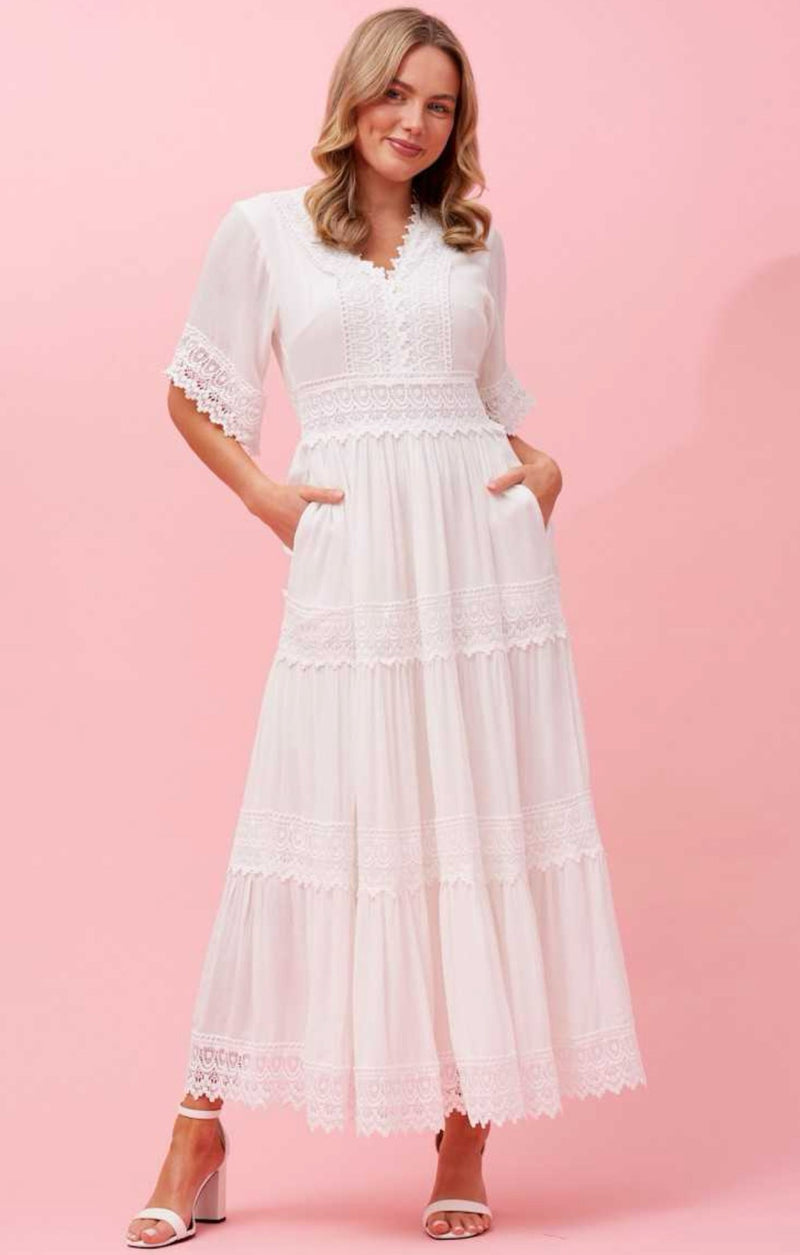 WHITE ANGEL DRESS