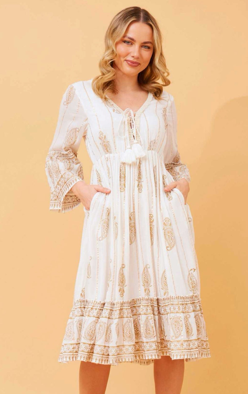 GYPSY CHEESECLOTH DRESS