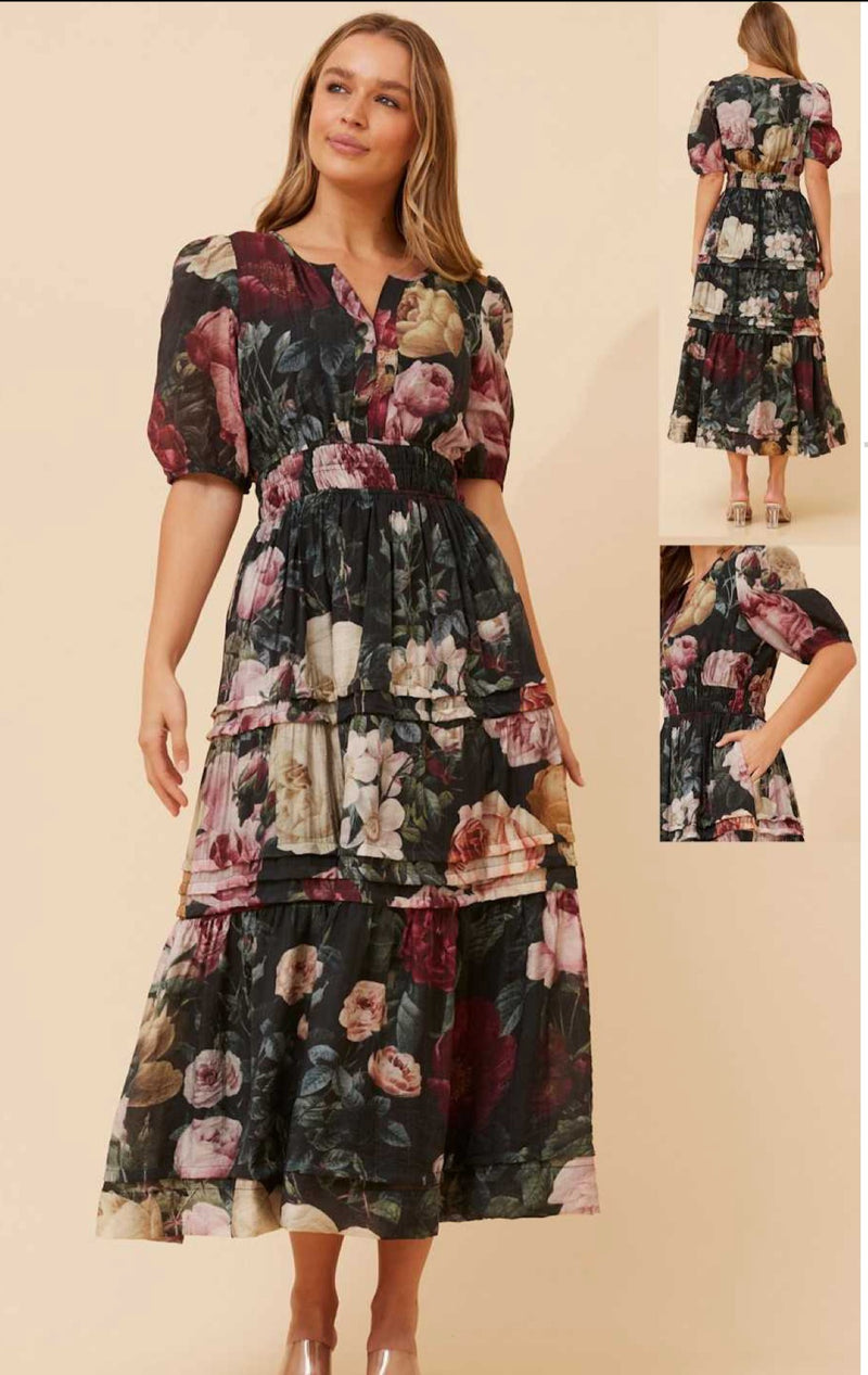 GEORGETTE FLORAL DRESS