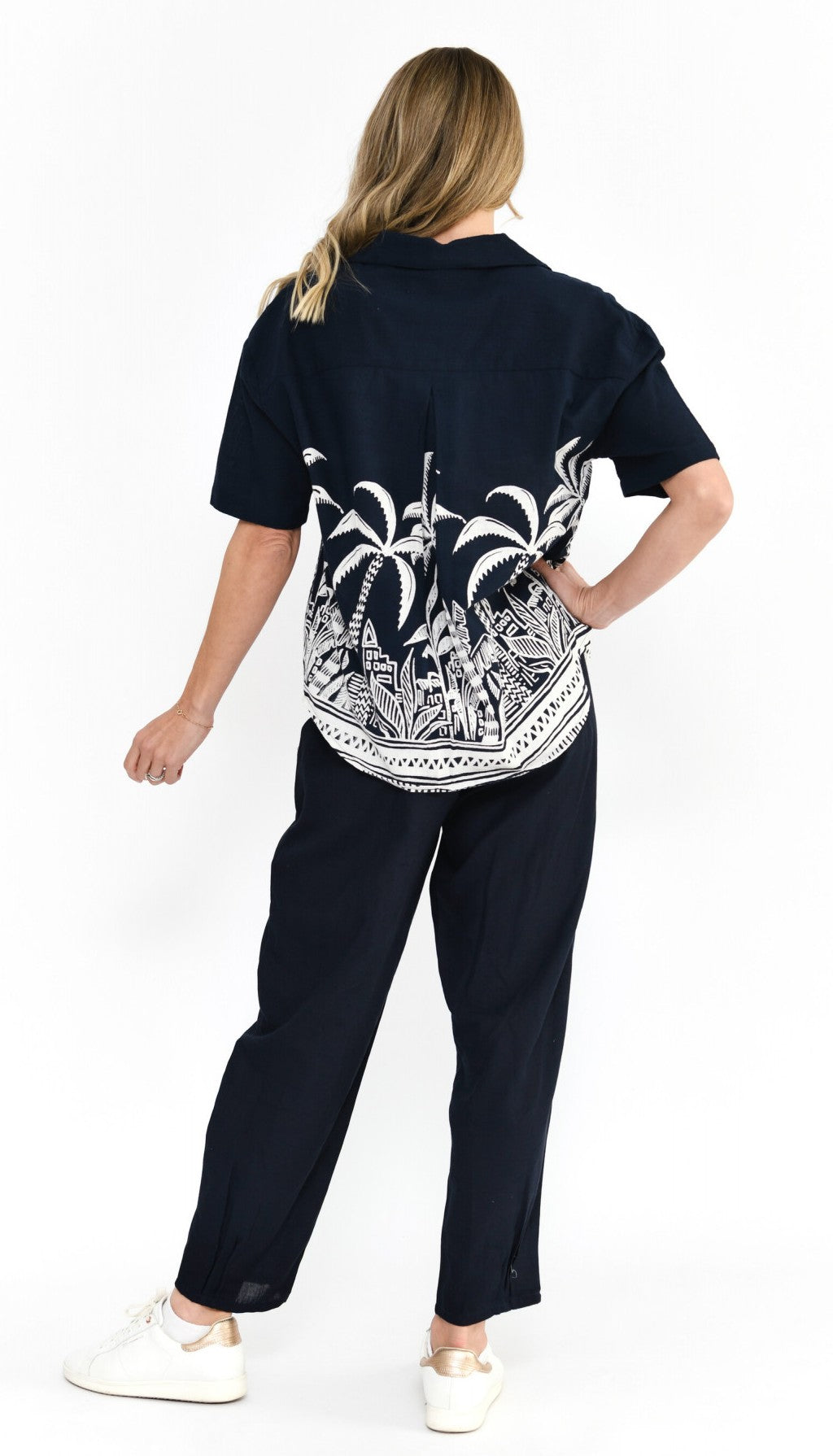 MARGO COLLARED TOP