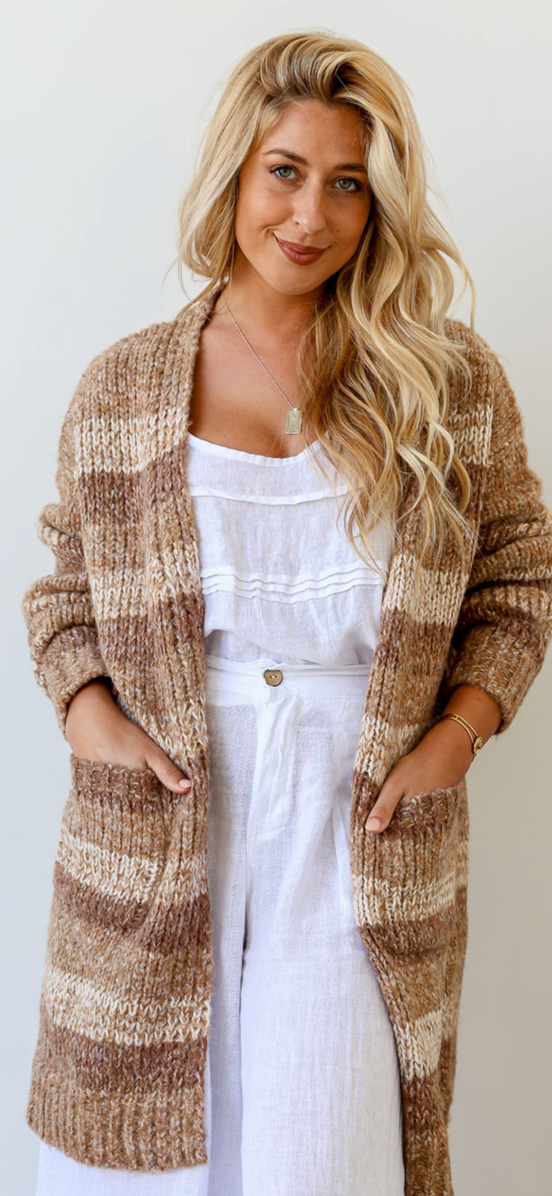 MAYA LONGLINE CARDIGAN