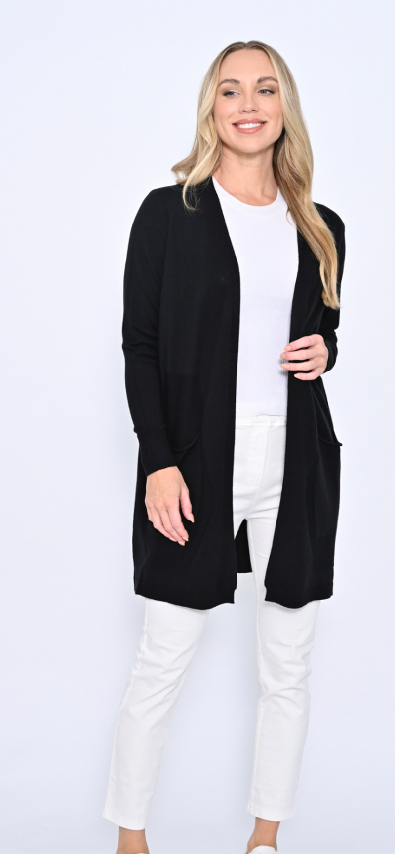 CHERIE LONGLINE CARDIGAN