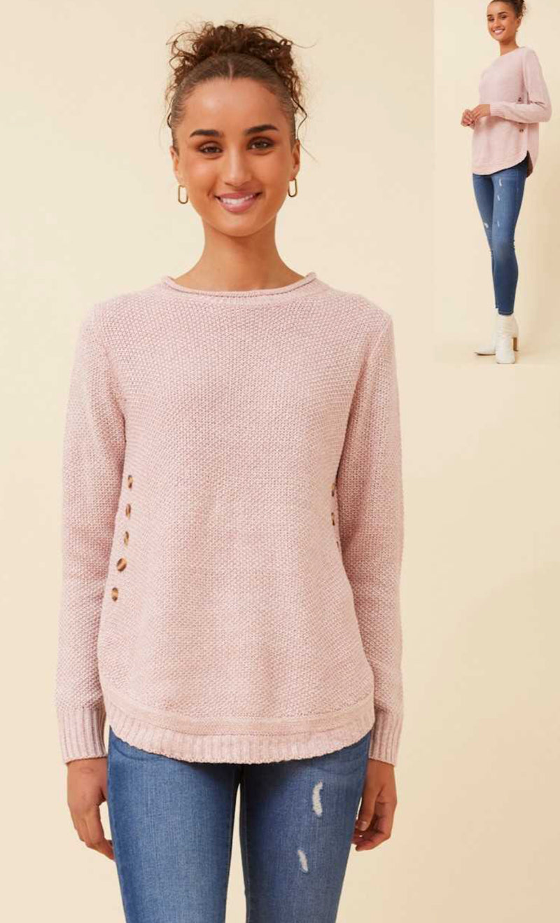 PAULA SIDE BUTTON JUMPER