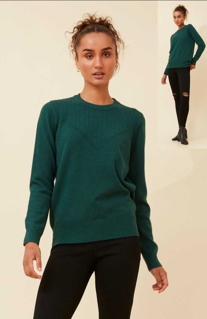 EMMA STITCH DETAIL JUMPER