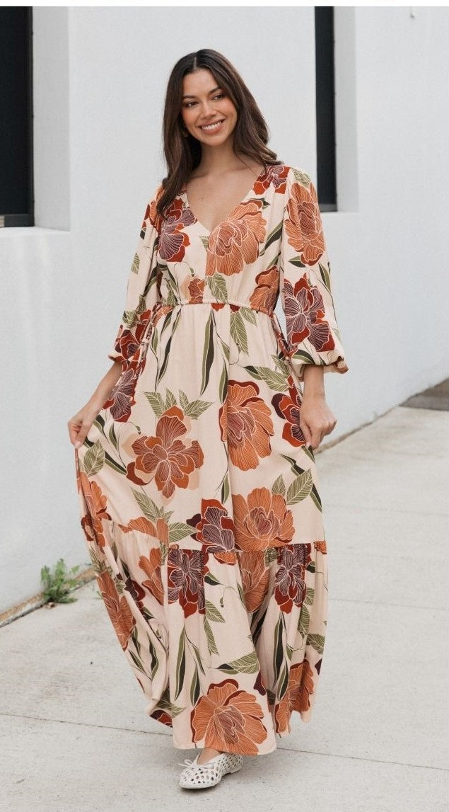 CHARMED MAXI DRESS