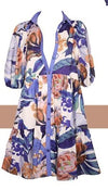DONATELLA AZURE DRESS