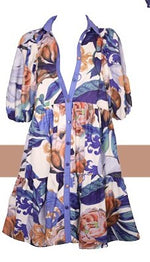 DONATELLA AZURE DRESS