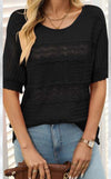 CROCHET KNIT TOP