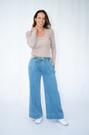 DENIM DRAWSTRING PANT