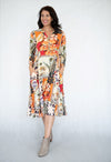 MARLEY ORANGE FLORAL DRESS
