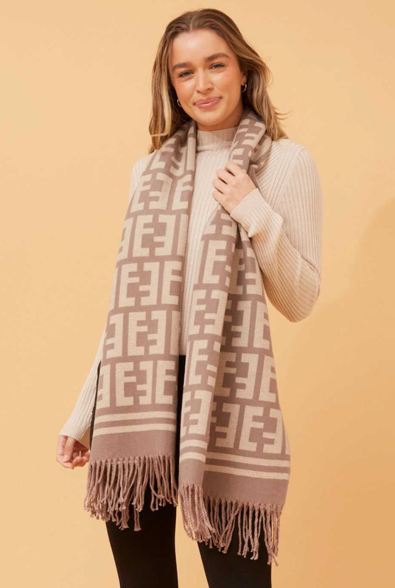 EMILY FRINGE SCARF