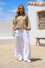 VEE KNIT TOP