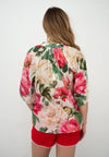 TEONY PINK FLORAL BLOUSE