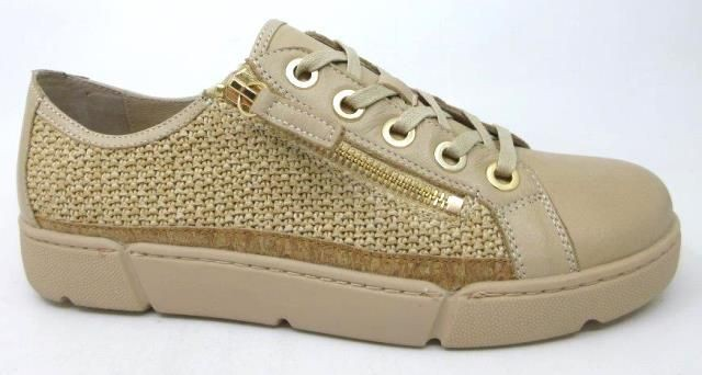 TARSEY CAMEL WEAVE SNEAKER