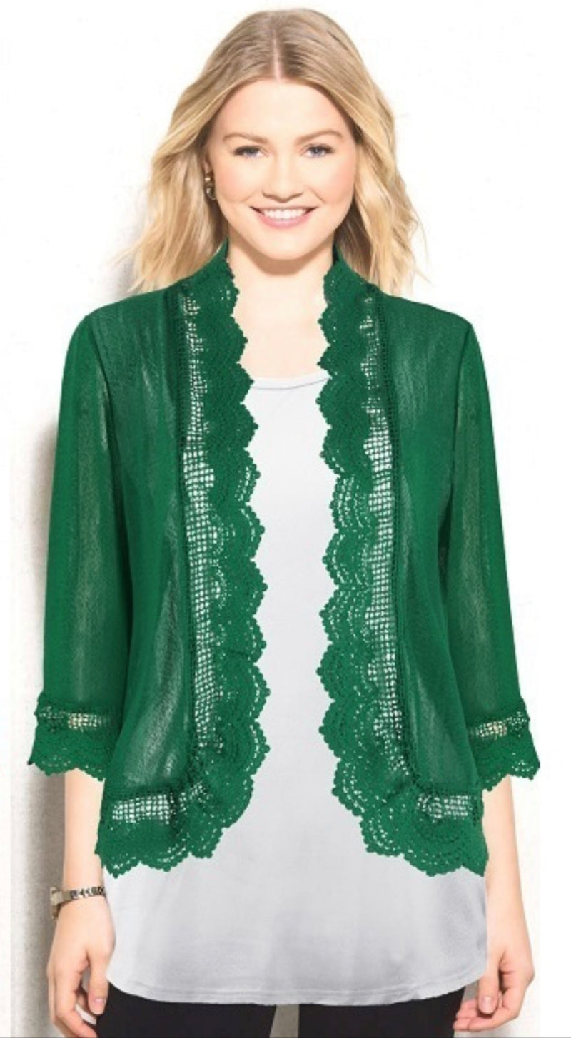 LACE CARDI