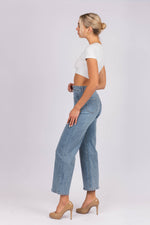 FLARE WIDE LEG denim jean