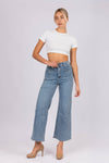 FLARE WIDE LEG denim jean