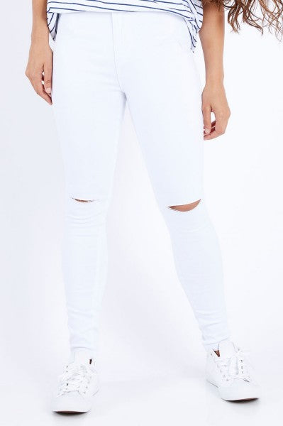 RIPPED KNEE JEAN