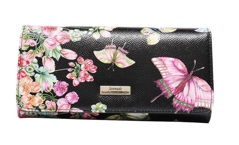 Wallet in Pink Butterfly